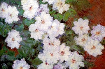 Clamatis Claude Monet Pinturas al óleo